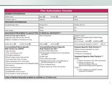 Download COSELA Prior Authorization Checklist